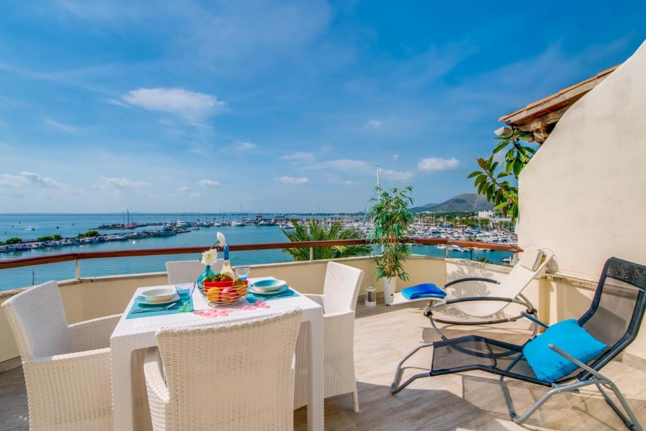 Ideal Property Mallorca - Blue Attic Beach Alcúdia Exteriér fotografie